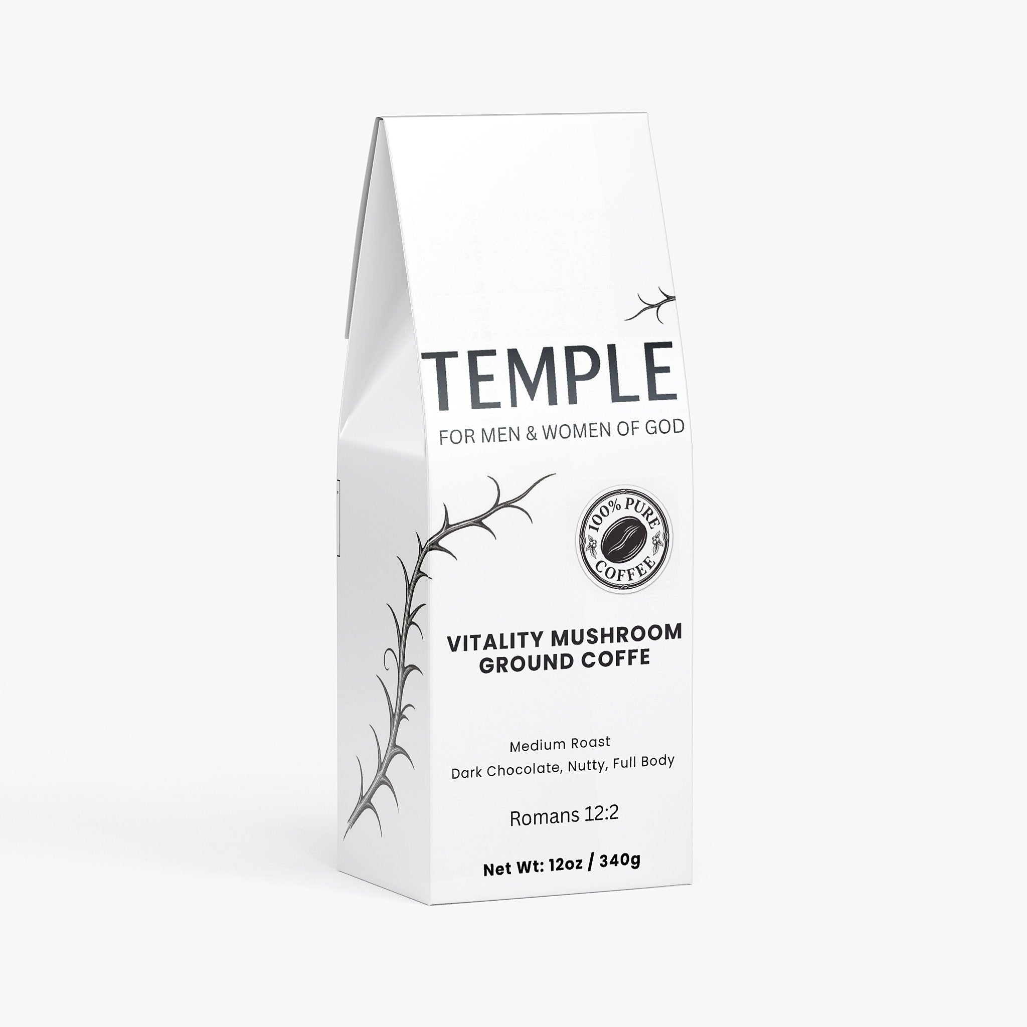 Vitality Mushroom Coffee (Medium Roast)