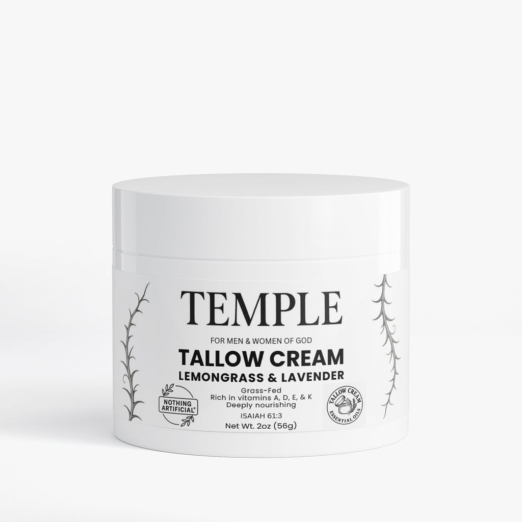 Pure Tallow Cream Lemongrass & Lavender