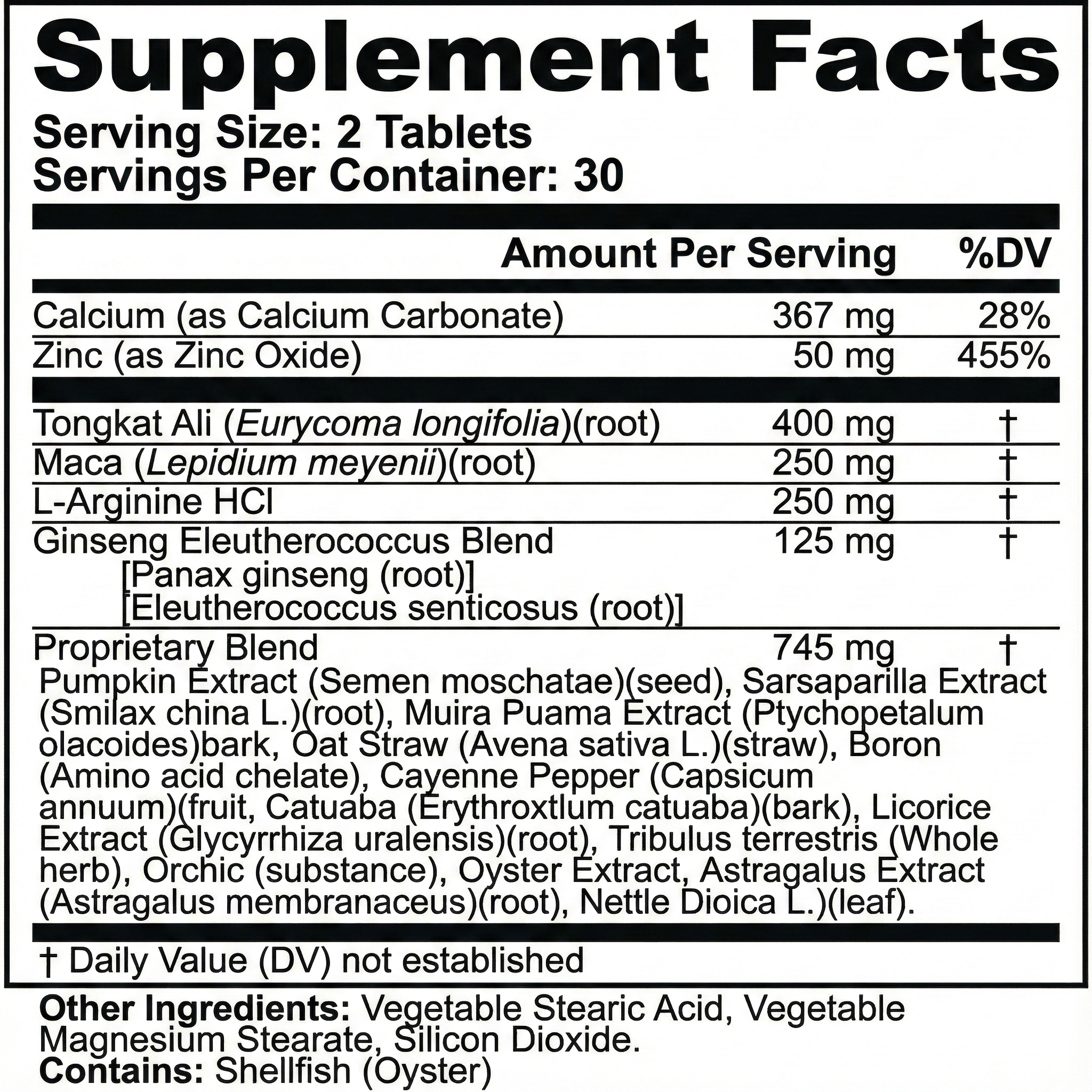 For Men of God: Men’s Vitality & Drive Complex