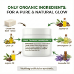 Pure Tallow Cream Lemongrass & Lavender