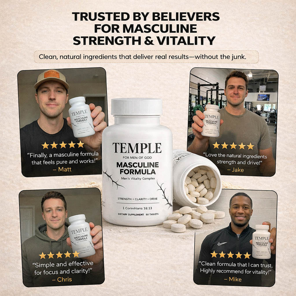 For Men of God: Men’s Vitality & Drive Complex