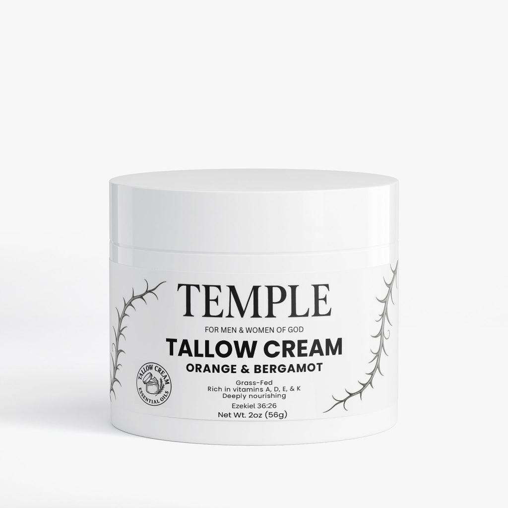 Pure Tallow Cream Orange & Bergamot