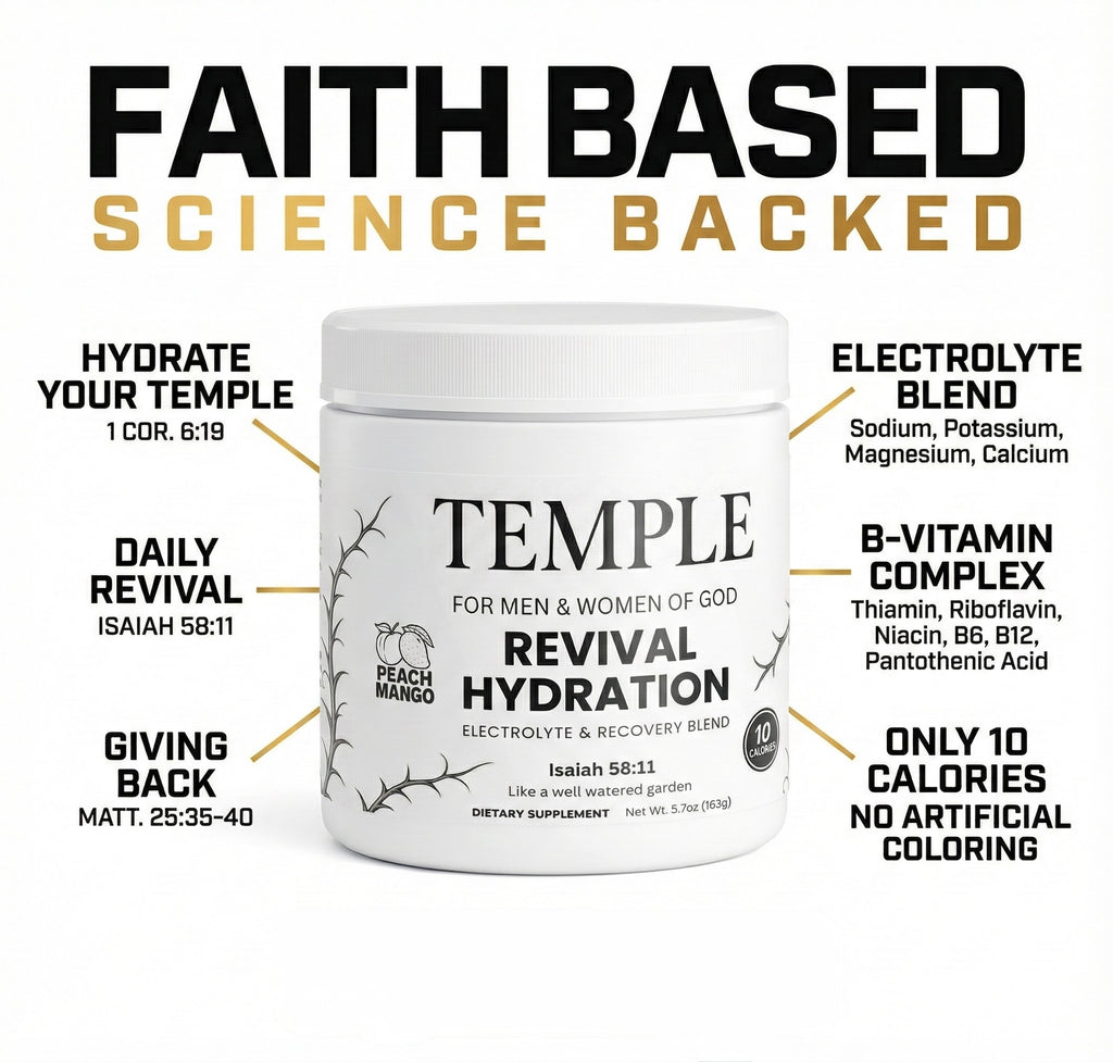 Temple Revival Hydration (Peach Mango)
