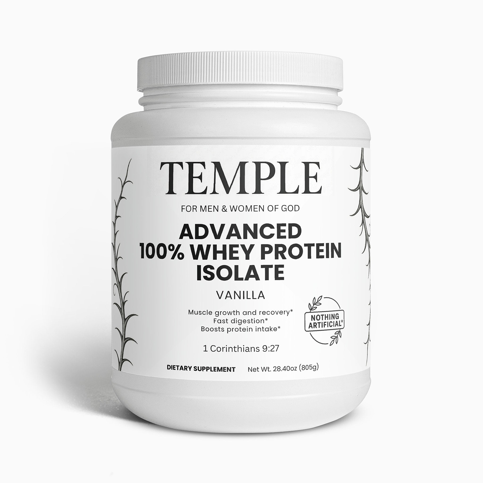 Advanced 100% Whey Protein Isolate (Vanilla)