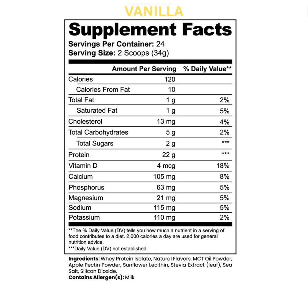 RESTORE WHEY PROTIEN ISOLATE